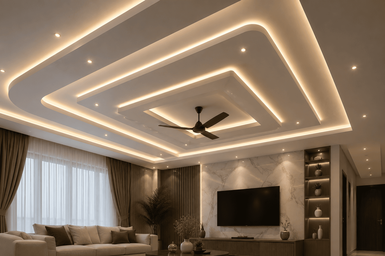 Gypsum False Ceiling