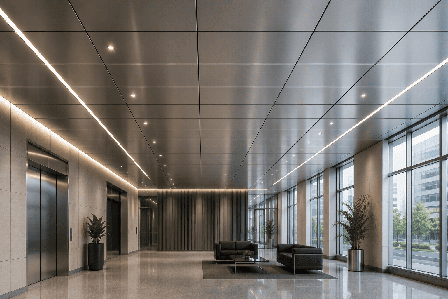 Metal False Ceiling